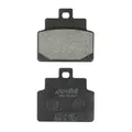 PLAQUETTE DE FREIN POLINI POUR APRILIA 125 HABANA, 125 LEONARDO, 100 SCARABEO, 125 SR, 125 MOJITO (L 53.8mm - H 50.7mm - P 8mm) (174.0028) (ORIGINAL)
