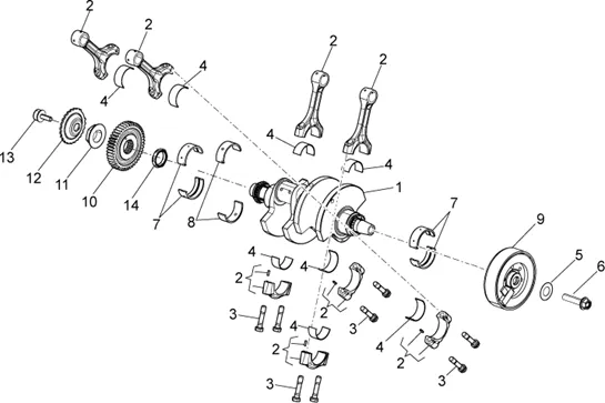 Arbre moteur