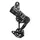 DERAILLEUR VTT ARRIERE SRAM 12V. GX T-TYPE AXS ELECTRIQUE NOIR CHAPE LONGUE (MAX 52DTS) (BATTTERIE NON INCLUSE)
