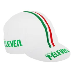 VINTAGE CYCLING CAP 7-ELEVEN WHITE