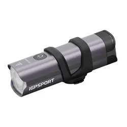ECLAIRAGE VELO AVANT INTELLIGENT iGPSPORT VS1200S LUMEN ALU LED - LONGUE PORTEE VISION 150 METRES - BLUETOOTH LOW ENERGY- SE FIXE SUR LE SUPPORT COMPTEUR M83 REF 217292 LIVRE AVEC