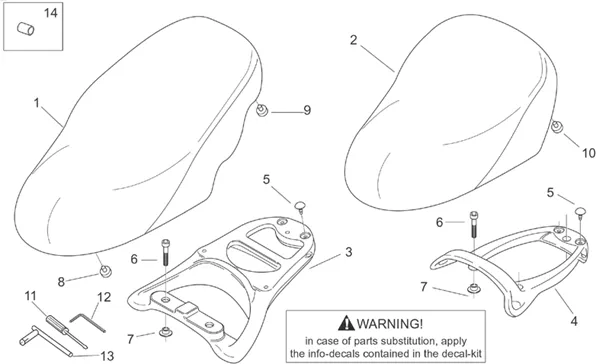 Selle-porte bag