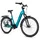 ELECTRIC BICYCLE/E-BIKE CITY 28 LEADER FOX TERTIUM 2025 UNISEX BLUE CLAIR 8-SPEED SHIMANO NEXUS MID-DRIVE MOTOR BAFANG M420 36-SPEED 80NM BATTERY 15AH (18'' - H46CM - SIZE M - FOR ADULT OF 168 cm TO 178 cm)