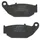 PLAQUETTE DE FREIN NEWFREN POUR BENELLI 125 TNT 2018> AR / HONDA 125 CB R 2018> AR, 300 CBF 2019> AR, 125 Z MONKEY 2014>2018 AR / CF MOTO 125-450 NK 2024> AR (FD0502BT) (TOURING ORGANIQUE)