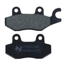 PLAQUETTE DE FREIN NEWFREN POUR KYMCO 50 AGILITY 2005>2008 AV, 125 AGILITY R16 2014>2016 AV, LIKE 2009>2021 AR / HONDA 100 NSF 2006> AV / DAELIM 125 SV 2011> AR (FD0257BE) (ELITE ORGANIQUE)