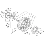 Roue arriere