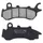 BRAKE PAD SET NEWFREN FOR HONDA 125 CB F 2017>2022 FRONT (FD0576BT) (TOURING ORGANIC)