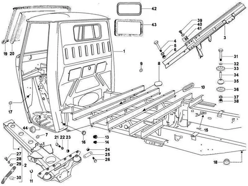 Chassis/coque