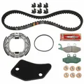 KIT ENTRETIEN SCOOT ORIGINE PIAGGIO 50 FLY 2T 2005> (AVEC PLAQUETTES DE FREIN) - 1R000386