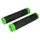 GRIP MTB PROGRIP 808 BLACK/GREEN FLUORESCENT Ø22 mm L120MM (PAIR)