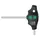 CLE ALLEN/6 PANS MANCHE EN T WERA 454 HEX PLUS 6x100mm NOIR/VERT (VENDU A L'UNITE) -MARQUE ALLEMANDE POUR LES ATELIERS