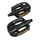 PEDAL MTB RESIN MARWI JUNIOR/CHILDREN'S SP-481 BLACK 1/2" (PAIR CARDED)