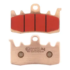 BRAKE PAD SET NEWFREN FOR KYMCO 550 AK 2017> FRONT/APRILIA 1000 RSV TUONO V4R 2014>/BMW 900 F R 2020>, 1200 R NINE-T 2013> FRONT/DUCATI 821 MONSTER 2014> FRONT (FD0498TS) (TOURING SINTERED METAL)