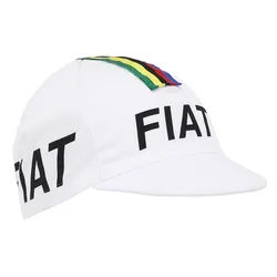 VINTAGE CYCLING CAP FIAT WHITE