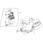 Groupe echappement-Carburateur