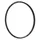 MTB RIM 27.5" 910 DISC BLACK 36T. TUBELESS READY DOUBLE WALL WITH ŒILLETS - 584X23C