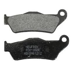 BRAKE PAD SET NEWFREN FOR YAMAHA 125 YP MAJESTY 1998>2009 FRONT, 300 XC VERCITY 2003>2006 REAR/SUZUKI 125 BURGMAN 2002>2006 FRONT (L 94.5 mm - H 37 mm - P 7.5 mm) (FD0186BE) (ELITE ORGANIC)