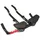 HANDLEBAR CONTRE LA MONTRE WITH EXTENSION CONTRE LA MONTRE ITM SATURN CARBON BLACK 31,8