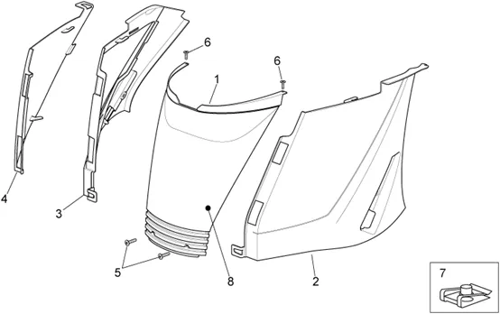 Carrosserie posterieure I