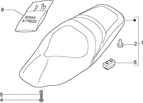 Selle-Trousse D'outilis