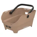 REAR BASKET SYNTHETIQUE RECYCLE CENTO NEO MULTI NX BASIL SABLE (46X35X25CM) COMPATIBLE MIK, RACKTIME, I-RACK, CARRYMORE, AVS (MOUNTING KIT NOT INCLUDED)