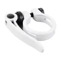 SEATPOST CLAMP RAPIDE NEWTON ALUMINIUM WHITE DIAMETER. 34,9 mm (CARDED)