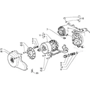 Volant magnetique