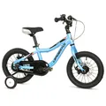 CONVENTIONAL BICYCLE CHILDREN'S 14 INCHES LEADER FOX FOX 2025 BLUE CLAIR MONOVITESSE FRAME ALUMINIUM (SIZE CHILDREN'S JUSQU'TO 105 cm) -MECANIQUE TO DISC