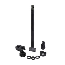 TUBELESS VALVE PRESTA MAVIC UST 80 mm ALUMINIUM BLACK VALVE CORE REMOVABLE (SOLD INDIVIDUALLY)