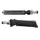 CLIGNOTANT SEQUENTIEL MOTO AVOC FUJI 12 LEDS BASE ABS TRANSPARENT/NOIR (L 79mm / H 11mm / L 18mm) (HOMOLOGUE E) (PAIRE)