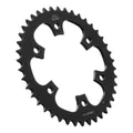 ADAPTABLE MOTORCYCLE REAR SPROCKET ROYAL ENFIELD 350 HNTR 2023>, 350 CLASSIC 2021>, 350 METEOR 2021>2024, 350 BULLET 2024> 520 42 DTS STEEL BLACK (DIAMETER 111/143/10.5) -JT SPROCKETS