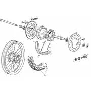 Roue arrière