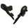 LEVIER/MANETTE ROUTE PATIN MICROSHIFT 8V. TRIPLE ALU NOIR COMPATIBLE SHIMANO (PAIRE SACHET POUR ATELIER)