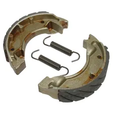BRAKE SHOE SET SCOOTER NEWFREN FOR MBK 50 BOOSTER FRONT/REAR/YAMAHA 50 BWS FRONT/REAR DIAMETER 110X25 MM (GF1187 FTR)