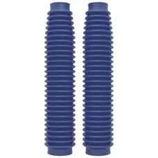 SOUFFLET DE FOURCHE MOTO POLISPORT BLEU DIAM INT 41 ET 58 mm - LONGUEUR 350 mm (PAIRE)
