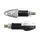 CLIGNOTANT UNIVERSEL REPLAY MICRO FLECHE 8 LEDS TRANSPARENT/NOIR (L 55mm / H 20mm / L 23mm) (HOMOLOGUE CE) (PAIRE)