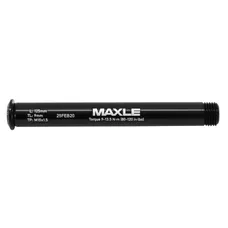 AXE TRAVERSANT / BLOCAGE ROUE AVANT ROCKSHOX FILETAGE M15 x 1.5 mm MAXLE STEALTH 15 X 100 NOIR (LONGUEUR 125 mm - LONGUEUR FILETAGE 9 mm)