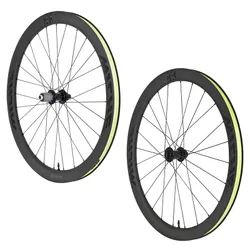 ROUES GRAVEL 700 MICHE STERRATO CARBON PROFIL 25 mm FOR SHIMANO HG 12/11-SPEED TUBELESS READY WEIGHT 1750 g -WEIGHT MAX 130 kg- (PAIR)