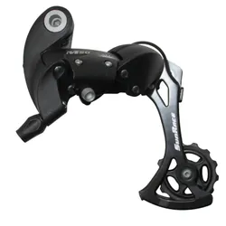 REAR MTB DERAILLEUR SUNRACE M57 7/8-SPEED CAGE LONGUE TO SCREW (COMPATIBLE SHIMANO)