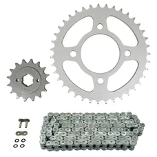 KIT CHAINE ADAPTABLE HONDA 650 CB C CUSTOM 1980>1981 530 16x39 (DIAM COURONNE 80/110/12.5) (DEMULTIPLICATION ORIGINE) -AFAM