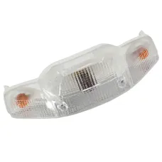 FEU ARRIERE SCOOT ADAPTABLE MBK 50 BOOSTER/YAMAHA 50 BWS 1990>1998 TRANSPARENT AVEC CLIGNOTANTS ** -REPLAY