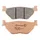 PLAQUETTE DE FREIN BREMBO POUR YAMAHA 560 TMAX 2020> AR, 530 TMAX 2012>2019 AR, 500 TMAX 2001>2003 AR (SCOOTER METAL FRITTE) -07052XS