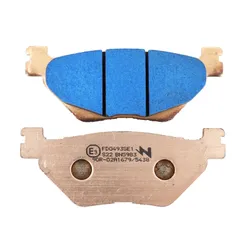 BRAKE PAD SET NEWFREN FOR YAMAHA 560 TMAX 2020> REAR, 530 TMAX 2012>2019 REAR (L 100 mm - H 39 mm - P 11.6 mm) (FD0493SE) (ELITE SINTERED METAL)