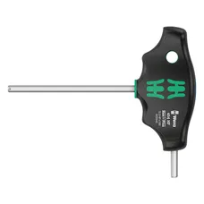 CLE ALLEN/6 PANS MANCHE EN T WERA 454 HEX PLUS 5x100mm NOIR/VERT (VENDU A L'UNITE) -MARQUE ALLEMANDE POUR LES ATELIERS