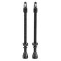 TUBELESS VALVE PRESTA MICHELIN COLORI BLACK 100 mm 4 HOLES FOR DIFFUSION PREVENTIF WITH REMOVAL TOOL VALVE CORE (SOLD AS A PAIR)