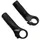 HANDLEBAR END PLUG MINI BLACK MATTE (PAIR)