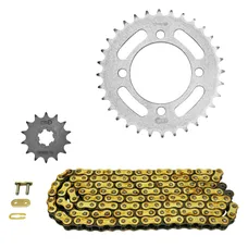 KIT CHAINE ADAPTABLE YAMAHA 50 CHAPPY LB 1987>1994 420 14x32 (DIAM COURONNE 64/80/8.5) (DEMULTIPLICATION ORIGINE) -AFAM