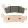 BRAKE PAD SET CL BRAKES FOR 600 CB F HORNET 2007> FRONT, 600 CBR F 2011>2013 FRONT, 600 SW-T 2011>2018 FRONT, 1000 XLV VARADERO 2004>2011 FRONT (1 SET OF 2 BRAKE PADS) (1159 A3+ TOURING SINTERED METAL)