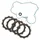 DISQUE D'EMBRAYAGE 50 A BOITE ADAPTABLE DERBI 50 SENDA 1996>2005 E2, GPR 1996>2005 E2 / GILERA 50 SMT, RCR (MOTEUR DERBI EURO 2) (KIT COMPLET) -P2R