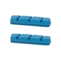 BRAKE SHOE ROAD ELVEDES FOR CAMPAGNOLO ON RIM CARBON 55 mm BLUE (1 PAIR)